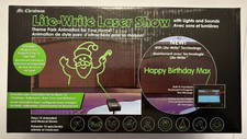Mr. Christmas Lite-Write Laser Show Programmable with Lights and Sound Brand New picture