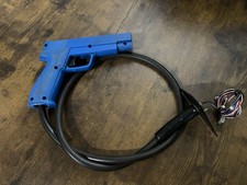HAPP Controls Blue .45 Cal Optical Arcade Gun Assembly Hose Mount Untested picture