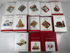 Lot of 13 Season's Treatings- Hallmark Keepsake Ornament Series- 2009 thru 2021 picture