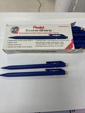 12 Vintage Pentel A45c Blue Automatic Pencils  picture