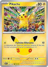 Pikachu 040/128 Pokemon 30th Anniversary ITA NM picture