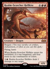 [MTG] Realm-Scorcher Hellkite (0145) (WOE) NM picture