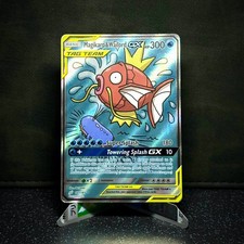 MAGIKARP & WAILORD GX 161/181 ALT ART TEAM UP SUN & MOON POKEMON CARD picture