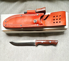 Bark River Hunting Fixed Blade Knife Stainless Clip Point Full Tang Micarta picture