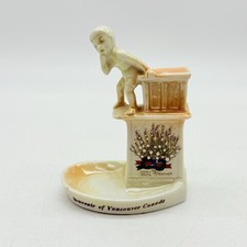 Vintage Winnipeg Canada Souvenir Lusterware Trinket Holder picture