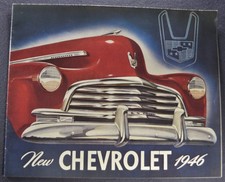 1946 Chevrolet Brochure Folder StyleMaster Sport Sedan Reprint picture