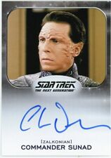 2017 Star Trek 50th Anniversary Charles Dennis (Cmdr. Sunad) Autograph LIMITED picture