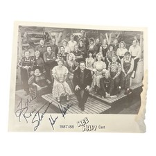 Roni Stoneman (d. 2024) Signed Autograph 8x10 Her-Haw Cast Promo Photo picture