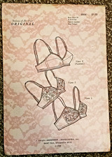 vtg 1960s  BRA  Dolores of St. Paul Sewing Pattern Size 34 C & D  UNCUT picture