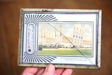 Vintage Advertising Thermometer Automotive Building Great Lakes Cleveland Ohio picture