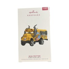 2019 Hallmark Disney Pixar Cars 3 Miss Fritter Ornament - Lightning McQueen picture