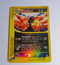 Houndoom 15/147 Aquapolis 2002 Reverse Holo Rare Vintage E-Series Pokemon Card picture