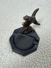 Vintage 30's Donkey Cast Iron Ashtray Bottle Opener Leech Surveyor Glasgow KY 4