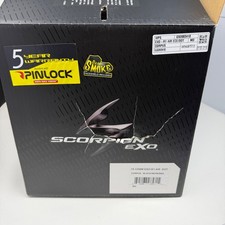 Scorpion EXO-R1 Air Corpus Helmet Black Neon Red MD DOT ECE Carbon Fiber New picture