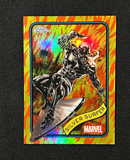 Topps 2025 Topps Chrome Marvel Silver Surfer #134 Serial Numbered /39 picture