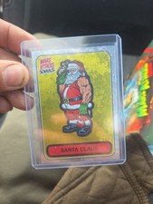 2026 Topps Mars Attacks Christmas Santa Claus gold /25 #B-51 picture