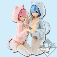 Japan Re:Zero Starting Life in Another World Ichiban kuji REM & RAM Figure NEW picture