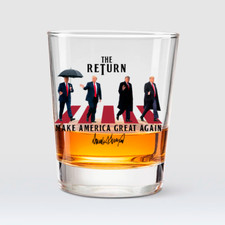 Trump shot glass picture
