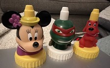 Set Of Three Hard To Find Good To Grow Tummy Tickler Toppers picture