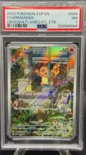 Pokemon Center exclusive 2023 Pokémon TCG Obsidian Flames Charmander 044 PSA 7 picture