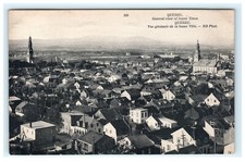 1909 General view of Lower Town Quebec Canada Early Postcard picture