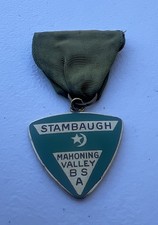 Vintage 1960s STAMBAUGH RESERVATION Mahoning Valley Council Camp Medal BSA Award picture