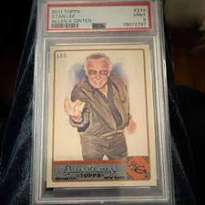Topps 2011 Allen & Ginter Stan Lee #274 Marvel Non-Sport Trading Card picture