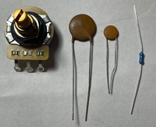 Wurlitzer 41 Thru 81, 700 Thru 503 Volume Control Kit-- Ceramic Cart EXTRA BASS picture