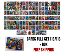 2019 DC COMICS Full Set 116/116 Cards + Collectible Case Peru Edition Batman picture
