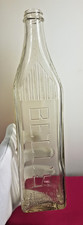 Australian Antique BELL'S GEELONG Decorated Fancy rare cordial old bottle 1930's picture