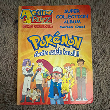 Artbox Pokémon Series One Super Collection Album w/ 6 cards + Digimon lot OBO picture