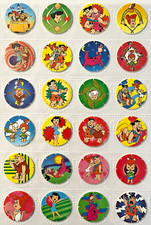 HANNA BARBERA FLY TAZOS Full Set 100/100 NETHERLANDS 1995 Pogs The Flintstones picture