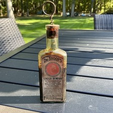 Vintage Dr. Shoops Cough Remedy Quack Medicine Bottle Racine Wi picture