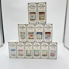 12 Pcs - VTG 1990 McCormick Porcelain Spice Market Spice Jars Cottage Core picture