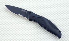 Kershaw 1550ST Black Out Pocket Knife  14C28N SS USA Made NOS picture