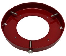Gas Pump 6.00 inch Globe Ring WGLB600-R-RED Gloss RED Wesdon Globe Base picture