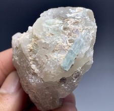 313 Cts Tourmaline Crystals On Quartz From Afghanistan. picture