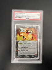 Rocket’s Entei ex 97/109 EX Team Rocket Returns Holo PSA 1 2004 picture