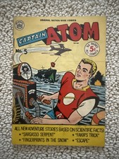 Captain Atom #5 1951 Nationwide