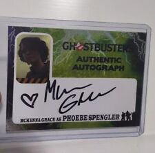 GHOSTBUSTERS AUTOGRAPH Card Mckenna Grace Authentic Signed Frozen Empire  picture