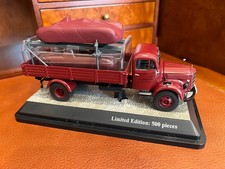 Premium Clasixxs | 1:43 | Mercedes-Benz L3500 Porsche Race Car Transporter picture