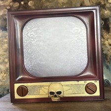 Spirit Halloween Terror TV Animated Light  Up Sound Haunted Prop All Works W Box picture