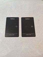 nomad las Vegas room key black pair of (2) picture