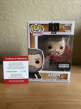 Funko Pop The Walking Dead - Aaron #1106 AMC Supply Drop Exclusive 2021 Signed picture