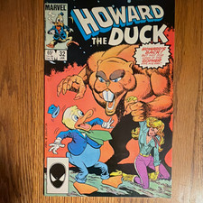 Marvel Howard the Duck #32 (1986) Direct Edition Bill Mantlo Copper Age picture