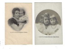 2  Postcards Princess Henriette of Belgium, Princesses Mary Louise & Sophie 5232 picture