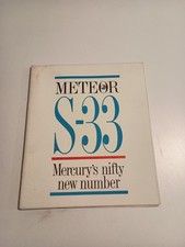 1962 Mercury Meteor S-33 Sales Brochure picture