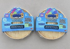 Lot 2 NEW Metallic Blue Slow Rise Edition Crazy Fun Mystery Dumpling RMS Squishy picture
