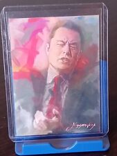 AP13 Space X Tesla Twitter - Elon Musk #3 - ACEO Art Card Signed by Artist 17/50 picture