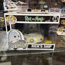 Funko Pop Rides: Rick and Morty - Rick (w/ Ship) - Hot Topic (Exclusive) #34 picture